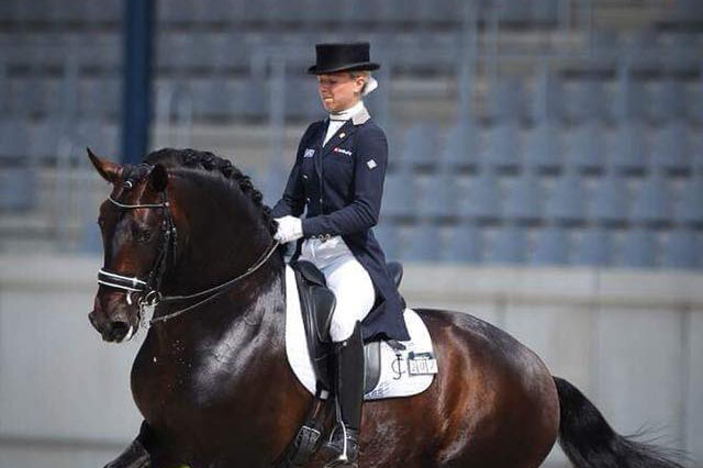 Maria Caetano Couceiro podiums twice with Rubi's sons in the CDI 3* Aachen